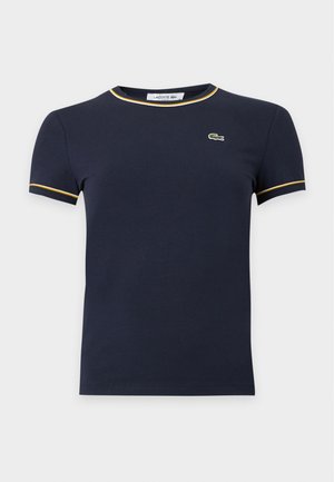 Lacoste, T-shirt basique - dark navy blue/flour-hone