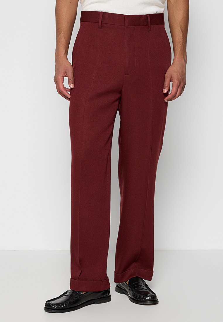 Gant Pantalon donkerrood