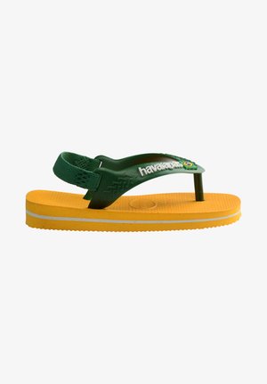 Havaianas HAVAIANAS FLIP FLOP BABY BRASIL LOGO II - Klipklapper - green