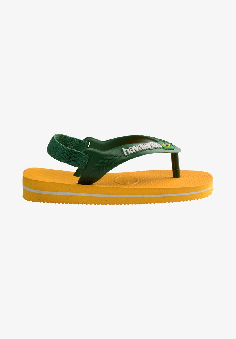 Havaianas HAVAIANAS FLIP FLOP BABY BRASIL LOGO II - Παπούτσια πισίνας - green