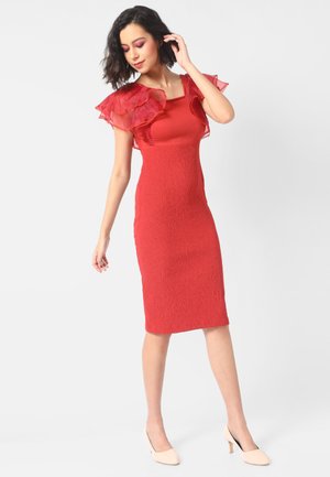 Shift dress - orange