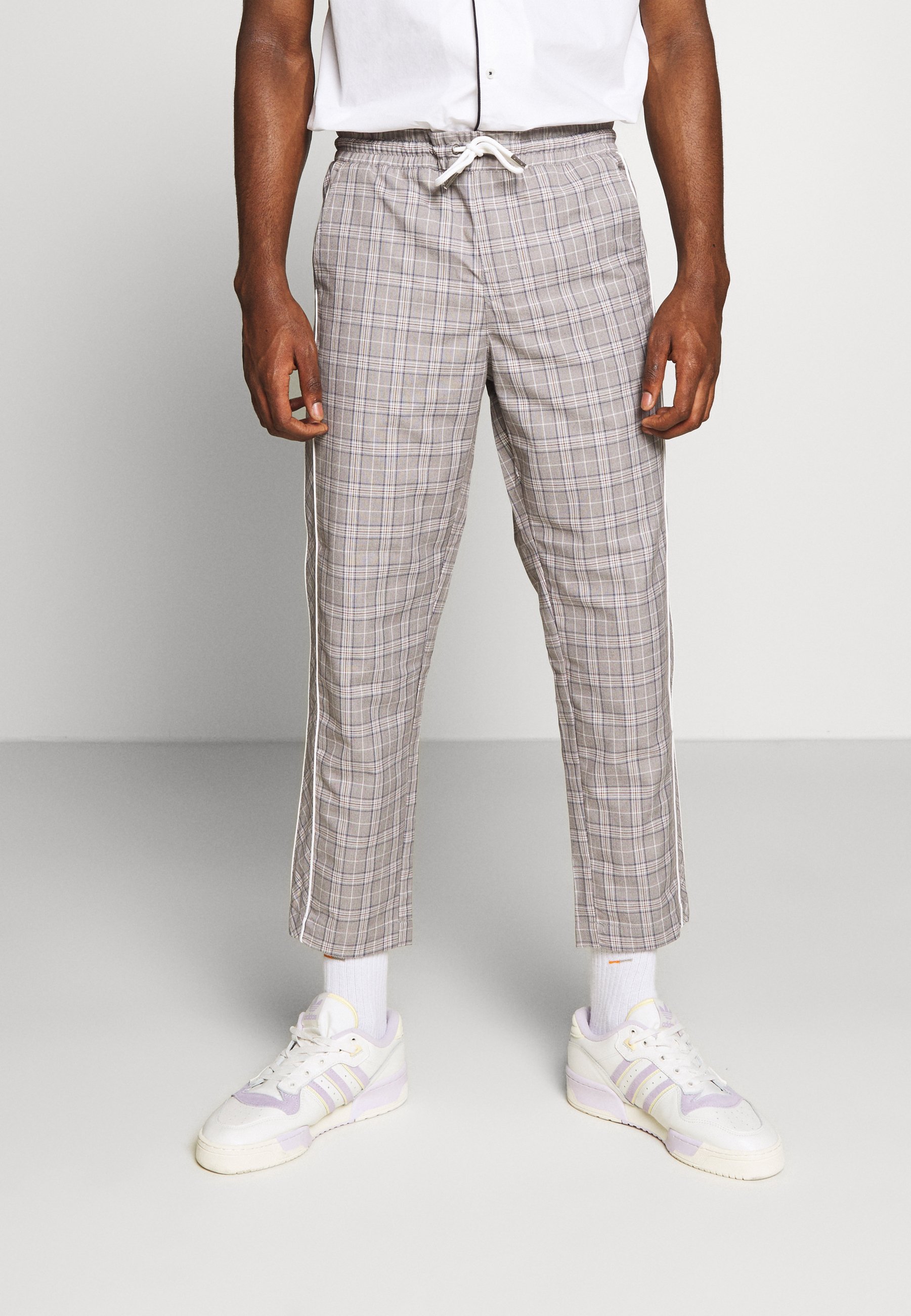 jack & jones check trousers