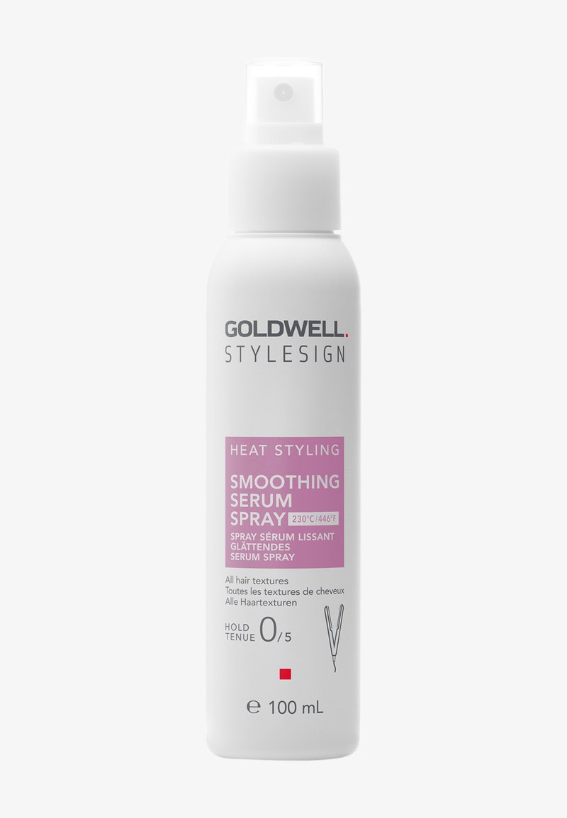 Goldwell Stylesign Heat Styling Smoothing Serum Spray, flacone da 100 ml, per tutti i tipi di capelli, protezione termica fino a 230°C, tenuta livello 0/5.