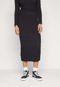Vero Moda VMFREDA SKIRT - Maxiskjørt - black