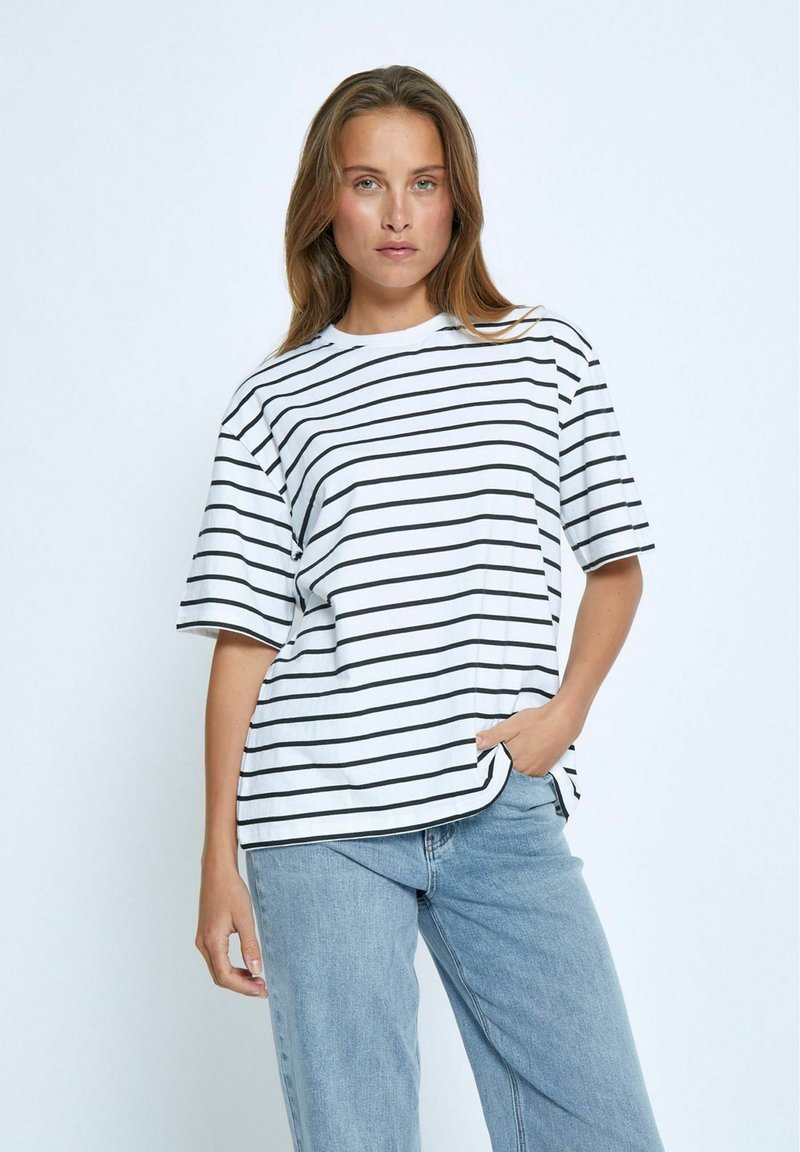 Desires ELIN - Triko s potiskem - s black stripe