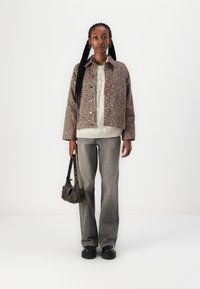 Noisy May NMHILL LEO JACKET - Jeansjakke - multi-coloured