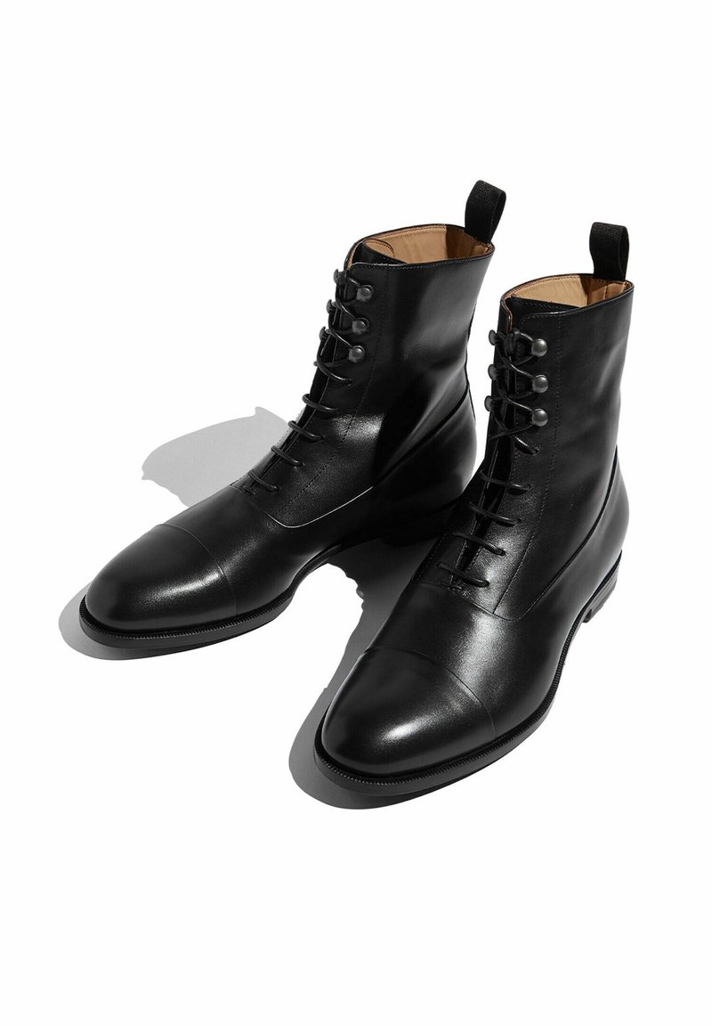 Scarosso ARCHIE - Schnürstiefelette - black calf/schwarz  display picture 3