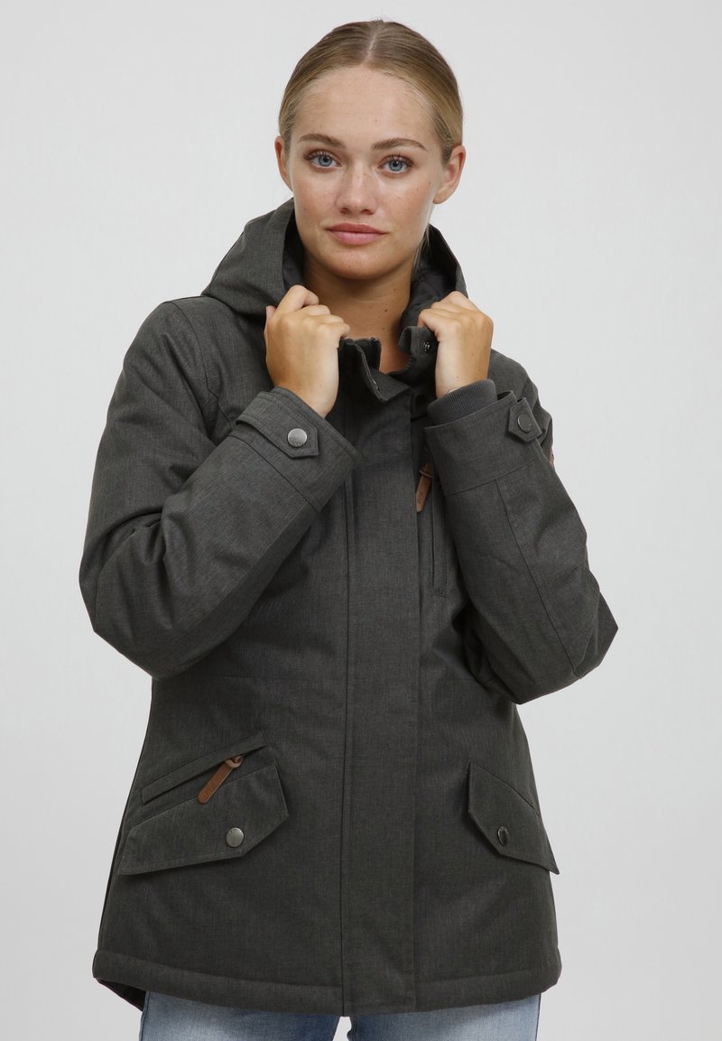 Oxmo - OXBELLISSA  - Übergangsjacke - Veste d'hiver - dark grey, Agrandir