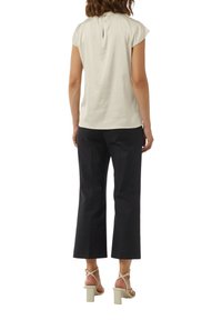 comma Bluse - helles beige