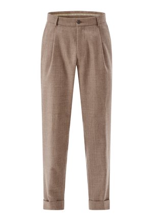 Trousers - hellbraun
