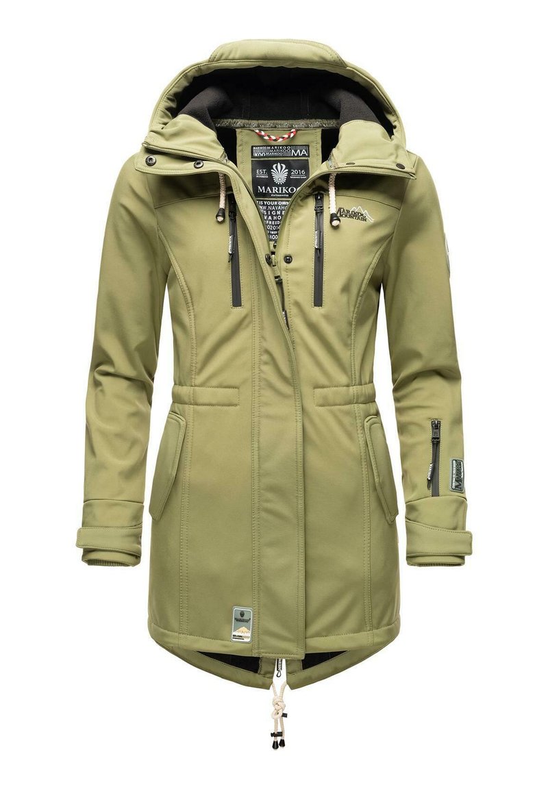 Marikoo - ZIMTZICKE - Parka - olive, Vergroten