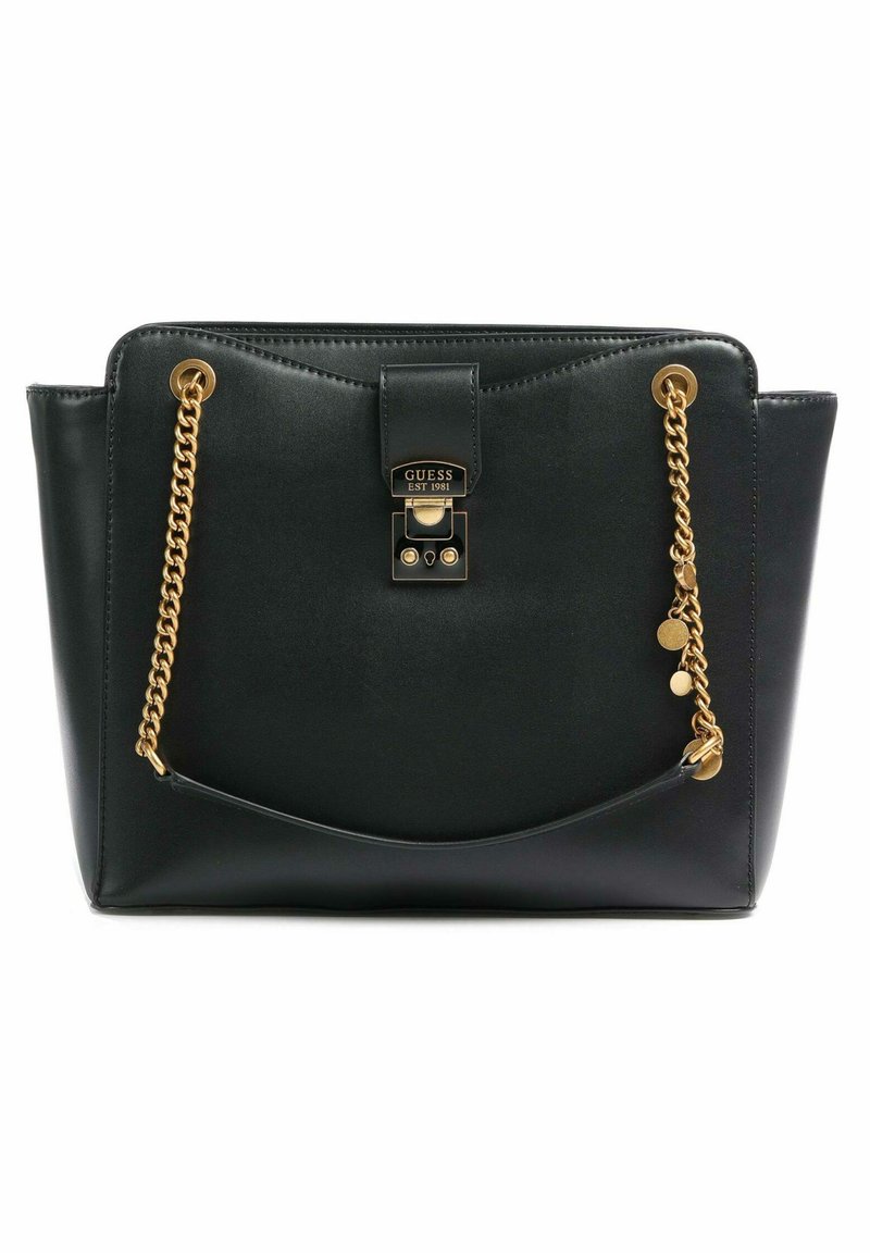Guess Jeans Nero Poliuretano Women Handbag main image 1