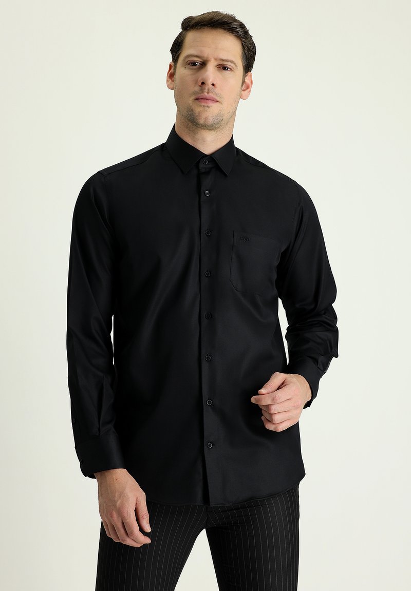 Kigili NON IRON - Overhemd - black