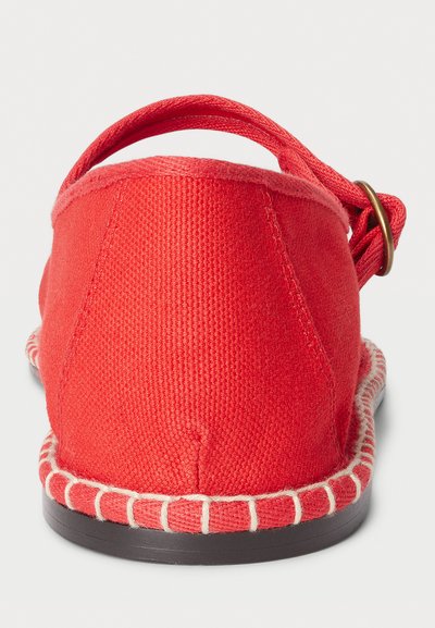 Polo Ralph Lauren CANVAS MARY JANE ESPADRILLE - Espadrilles - red