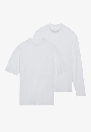 SET UNISEX - Top s dlhým rukávom - white