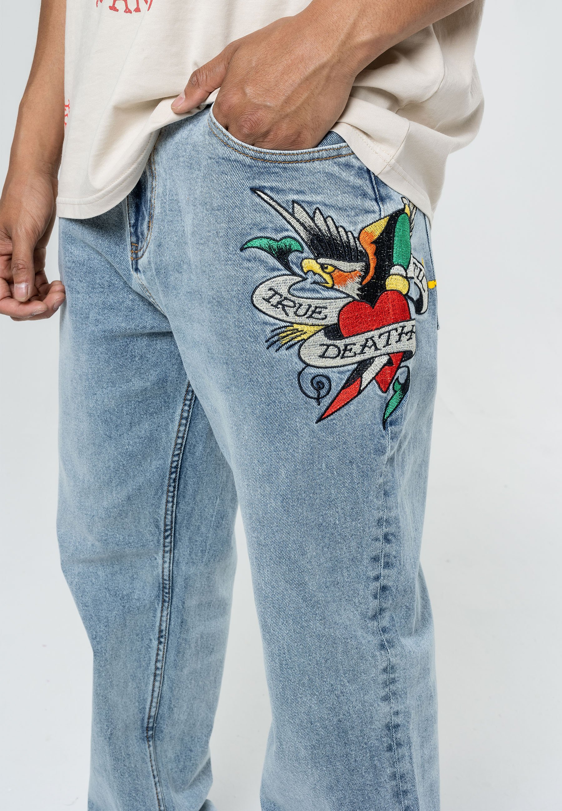 Ed Hardy TRUE TIL DEATH TATTOO 