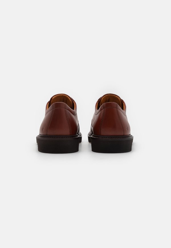 METROPOLE LONDON - Smart lace-ups - cognac3