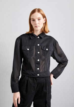 MOSCHINO JEANS JACKET - Jachetă de vară - black