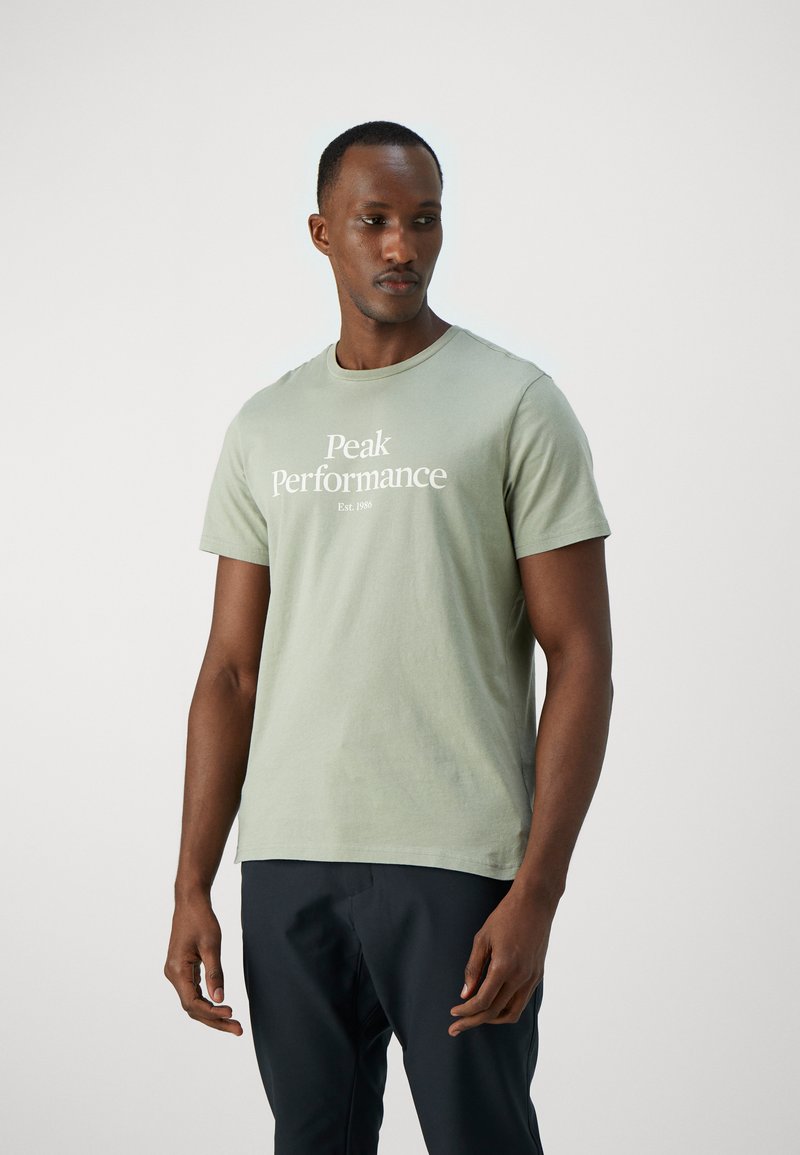 Peak Performance - ORIGINAL TEE - T-shirts print - limit green, Forstør