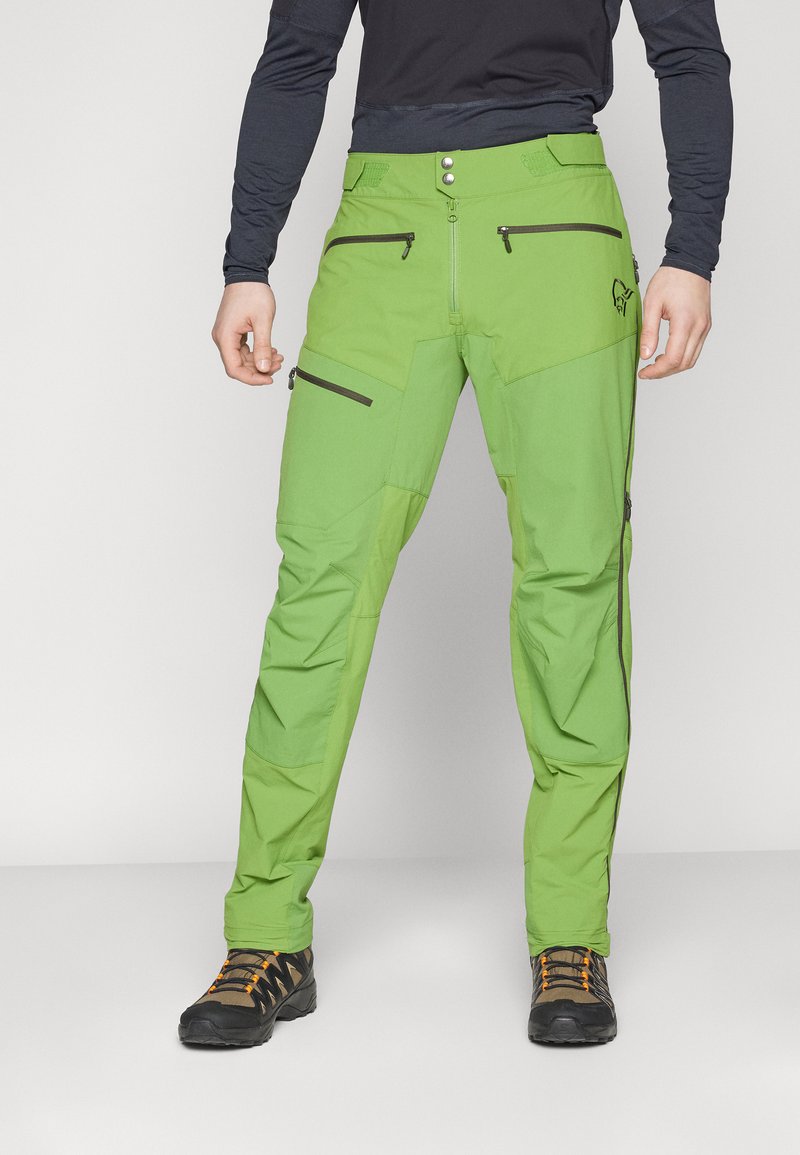 Norrøna - FJØRÅ FLEX PANTS  - Hlače za otvoreno - norrona green, Povećaj