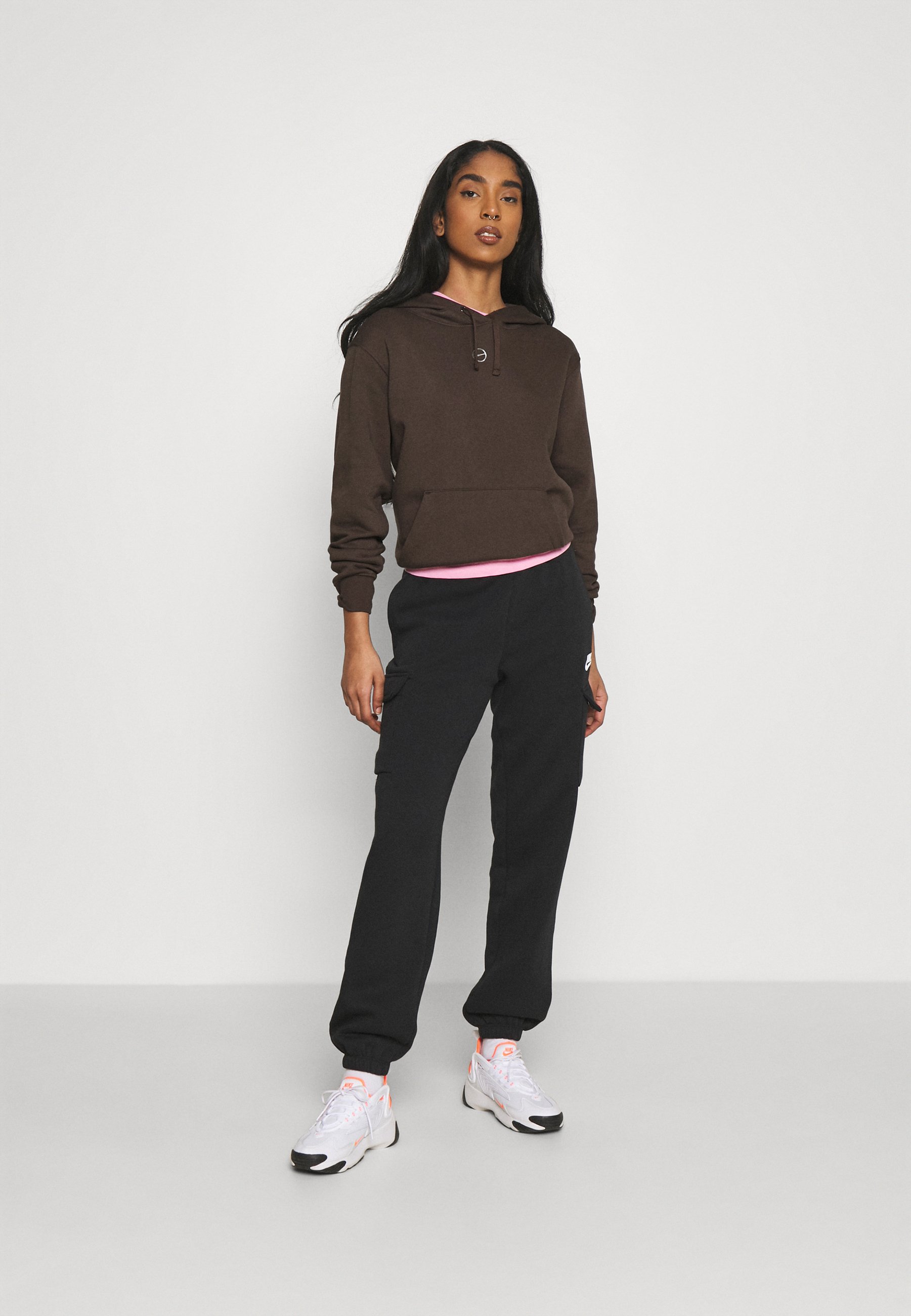 baroque brown hoodie
