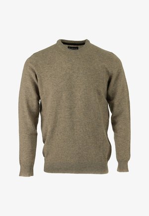 Barbour, ESSENTIAL CREW NECK - Strickpullover - fossil
