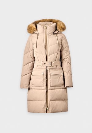 Guess, NEW FATEMA LONG BELTED PUFFER - Manteau d'hiver - thermal clay