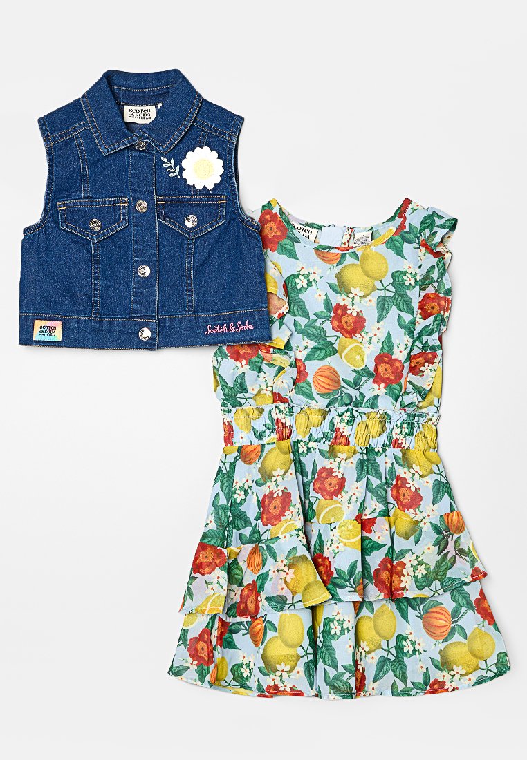 Scotch & Soda Jurk grijs Scotch & Soda Jurk grijs