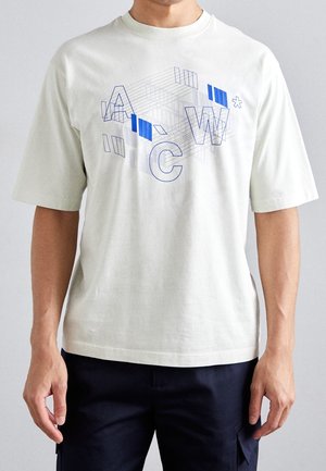 T-Shirt print - beige