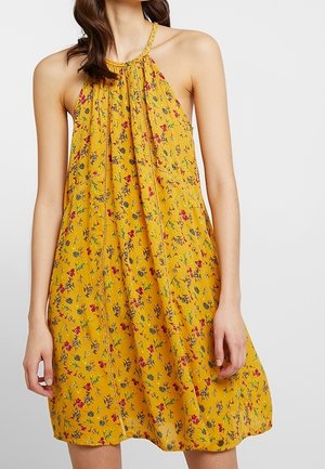 Vapaa-ajan mekko - yellow