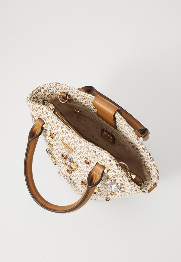 BEAUVOIR MINI TOTE - Handbag - cognac multi2