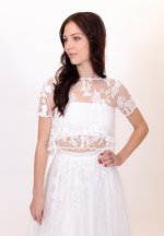 Oh Lovely Julie JULIETTE MIT BANDEAU - Top - ivory creme/offwhite
