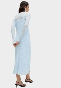 Marks & Spencer MIDAXI COLUMN - Pletené šaty - blue
