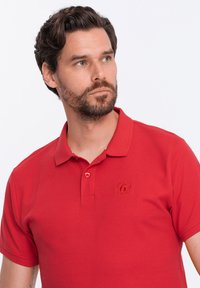 Ombre Poloshirts - red