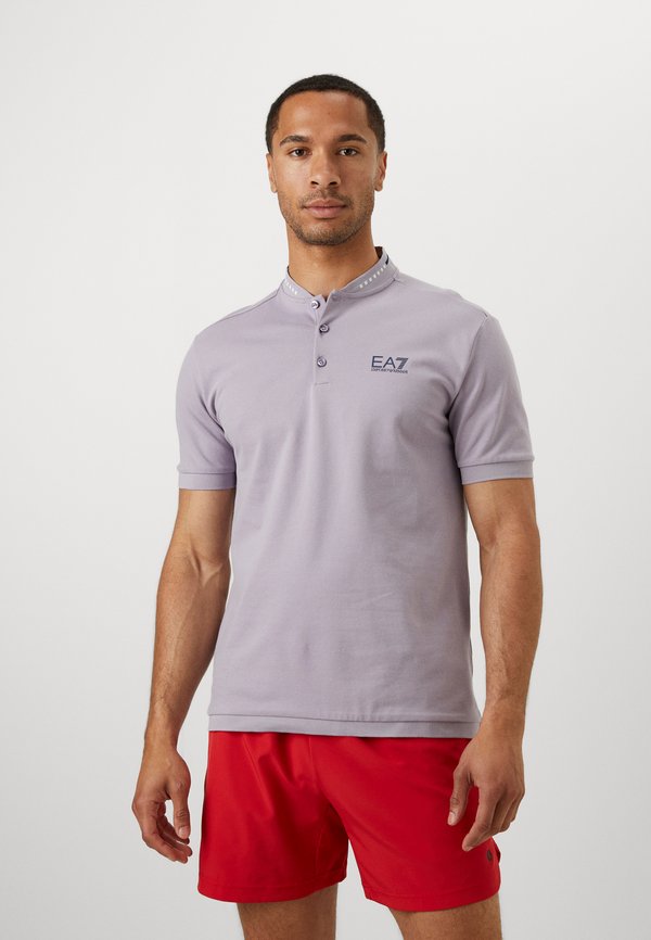 TENNIS CLUB SERAFINO - Basic T-shirt - lavender gray2