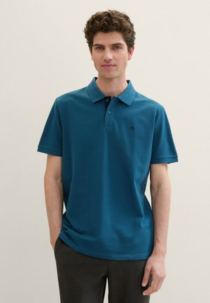 BASIC  - Polo shirt - moss blue