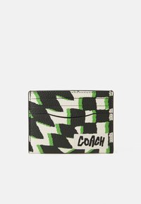 CARD CASE WITH GEO CHECK PRINT - Wallet - black/multi