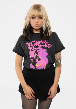 Paradiso Clothing MY CHEMICAL ROMANCE PARADE MARCH RINGER - Print T-shirt - charcoal