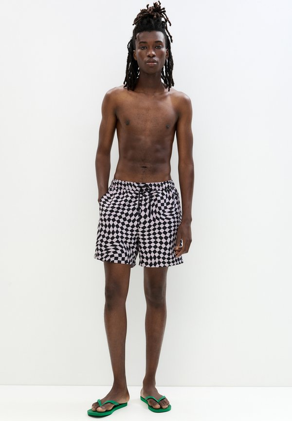 CHEQUERED - Badeshorts - lilac