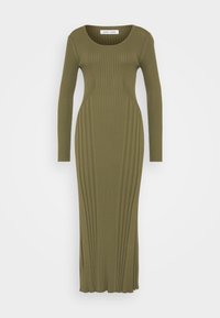 SAEVE DRESS - Dolga obleka - dusty olive