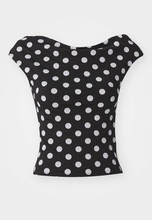 BDG Urban Outfitters FIA SPOT - T-shirt print - black