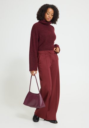 ICHI, IHKATE SUS OFFICE WIDE - Pantalon classique - zinfandel