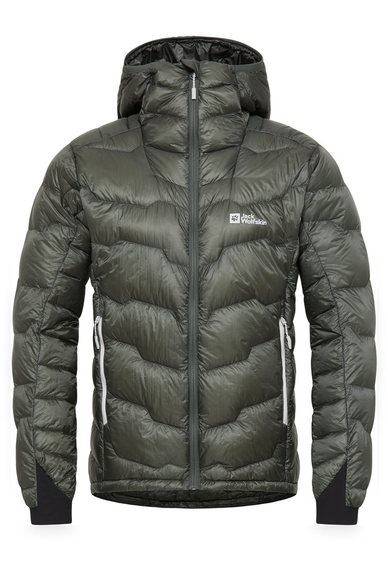 Jack Wolfskin Gewatteerde jas kaki