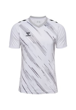 INDOOR - MATCH TRIUMPH - Sport T-shirt - white steel gray