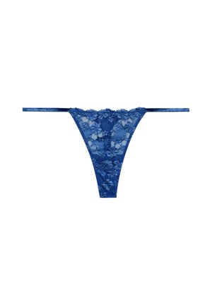 Yamamay, PRIMULA COLOR - THONG - Tanga - dark blue floral