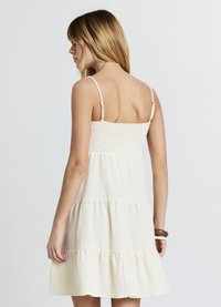 Calliope CORTO PUNTO SMOCK - Day dress - ecru chiaro