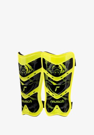 Reusch ATTRAKT LITE - Schienbeinschoner - safety yellow black