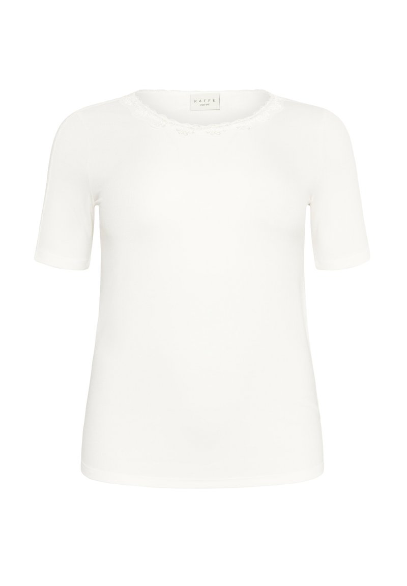 Kaffe Curve T-shirt print crème Kaffe Curve T-shirt print crème