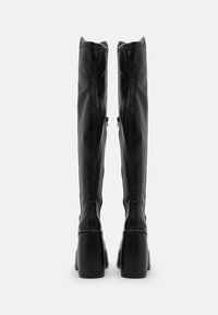 Buffalo HEART STRETCH BOOT - Platåstøvler - black