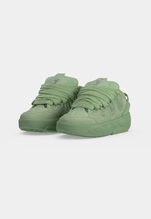 PUMA LA FRANCE JR UNISEX - Basketball shoes - pure green/gray sky — foto 3